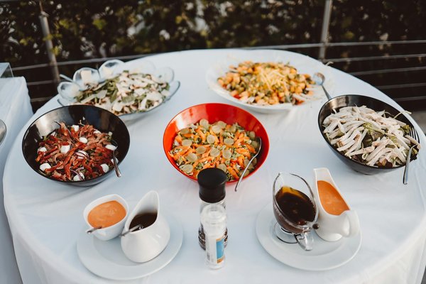 Quelles sont les options de menu pour un événement d'entreprise ?